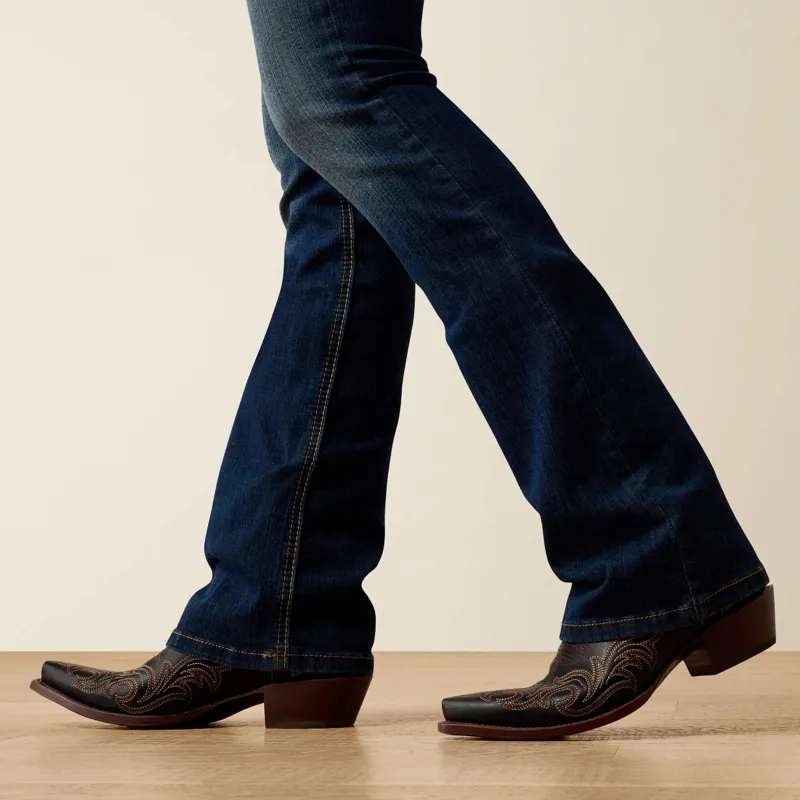Ariat Perfect Rise Rosa Boot Cut Jean Ladies in Lita-6