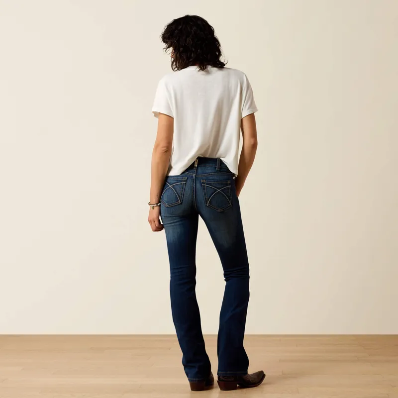 Ariat Perfect Rise Rosa Boot Cut Jean Ladies in Lita-3