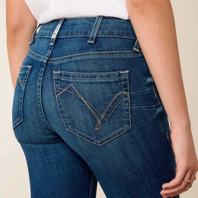 Ariat Perfect Rise Abby Straight Leg Jean Ladies in Mackenzie-7
