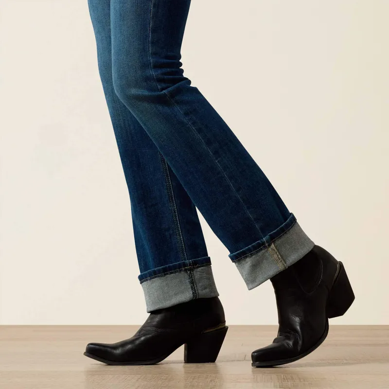 Ariat Perfect Rise Abby Straight Leg Jean Ladies in Mackenzie-8