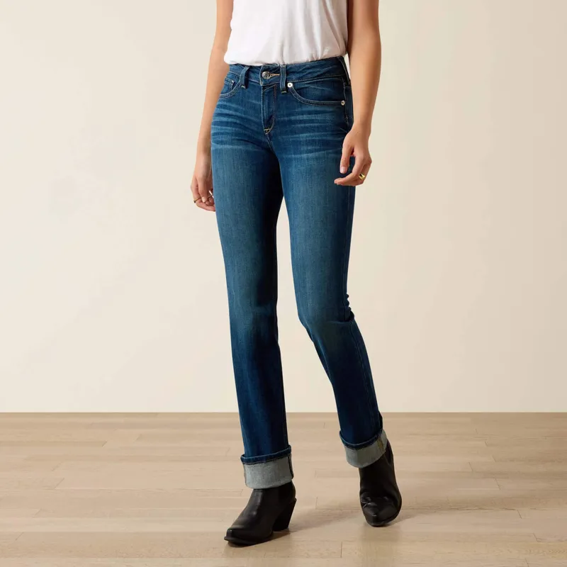 Ariat Perfect Rise Abby Straight Leg Jean Ladies in Mackenzie-2