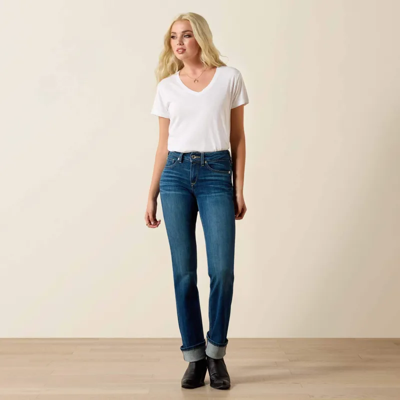 Ariat Perfect Rise Abby Straight Leg Jean Ladies in Mackenzie