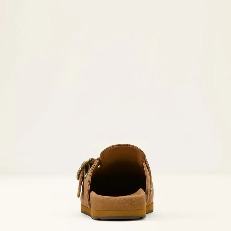 Ariat Country Mule Ladies in Caramel Suede-5