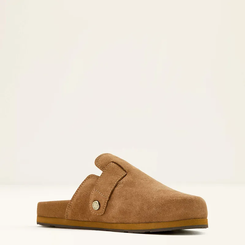 Ariat Country Mule Ladies in Caramel Suede-3