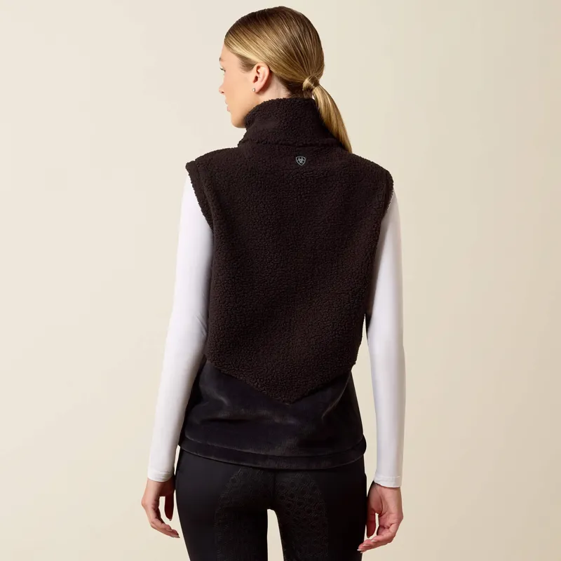 Ariat Laviolette Full Zip Vest Ladies in Black-2