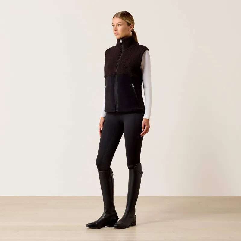 Ariat Laviolette Full Zip Vest Ladies in Black-3