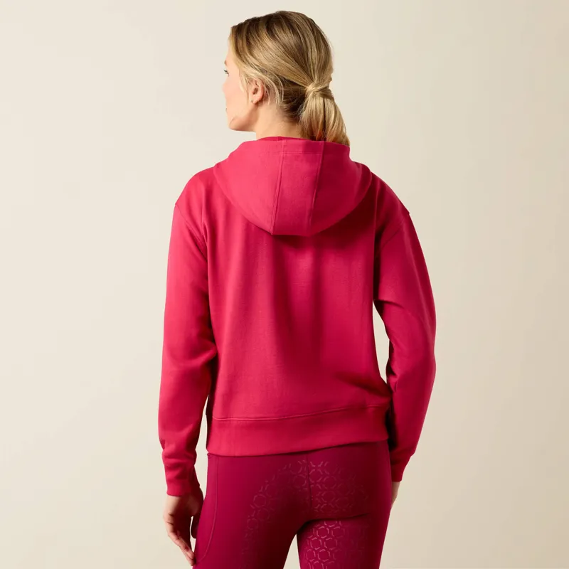 Ariat Martine Hood Sweatshirt Ladies in Granita-2
