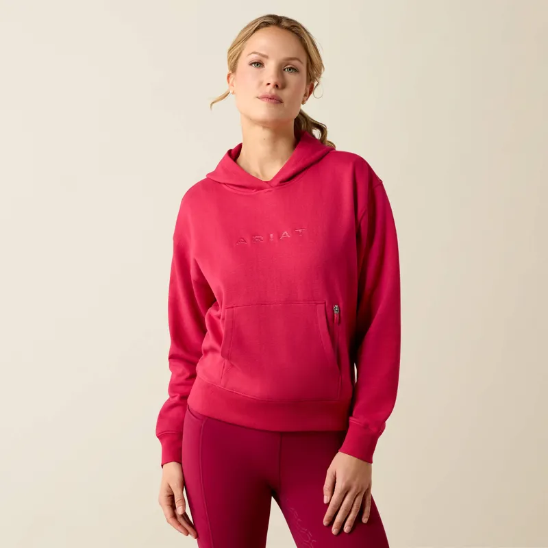 Ariat Martine Hood Sweatshirt Ladies in Granita