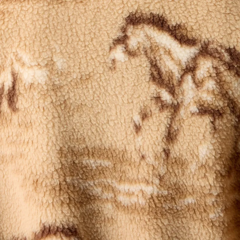 Ariat Sherpa Blocked Jacket Ladies in Wild Horses Print-5