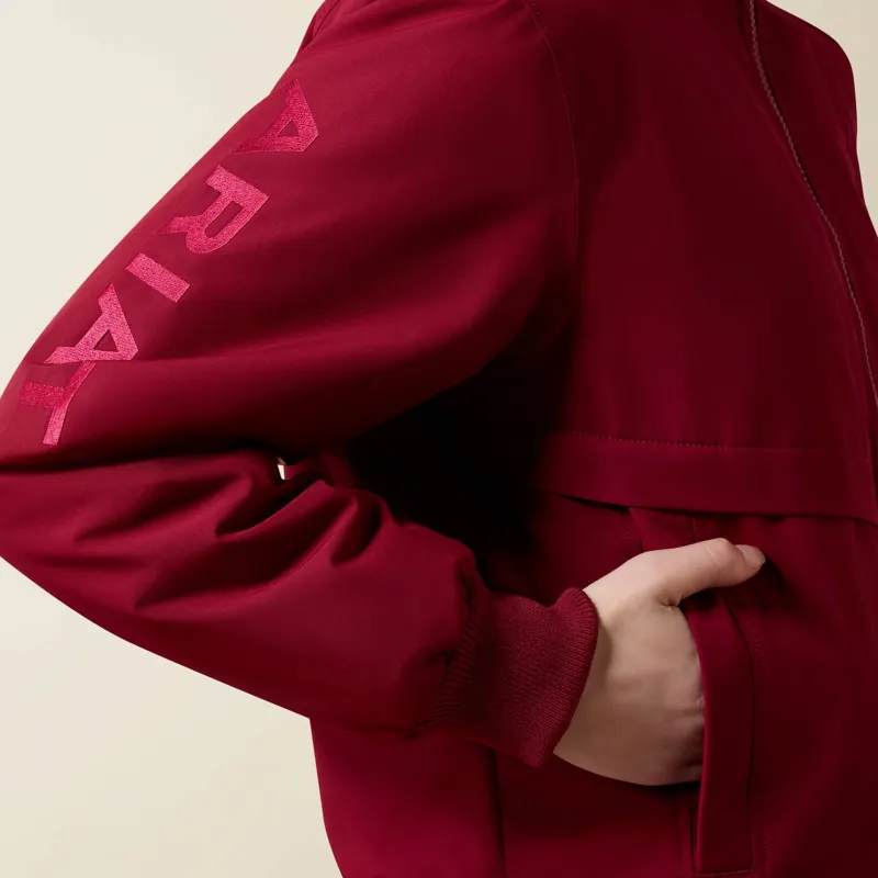 Ariat Stable 2.0 Youth Insulated Jacket in Beet Red-5