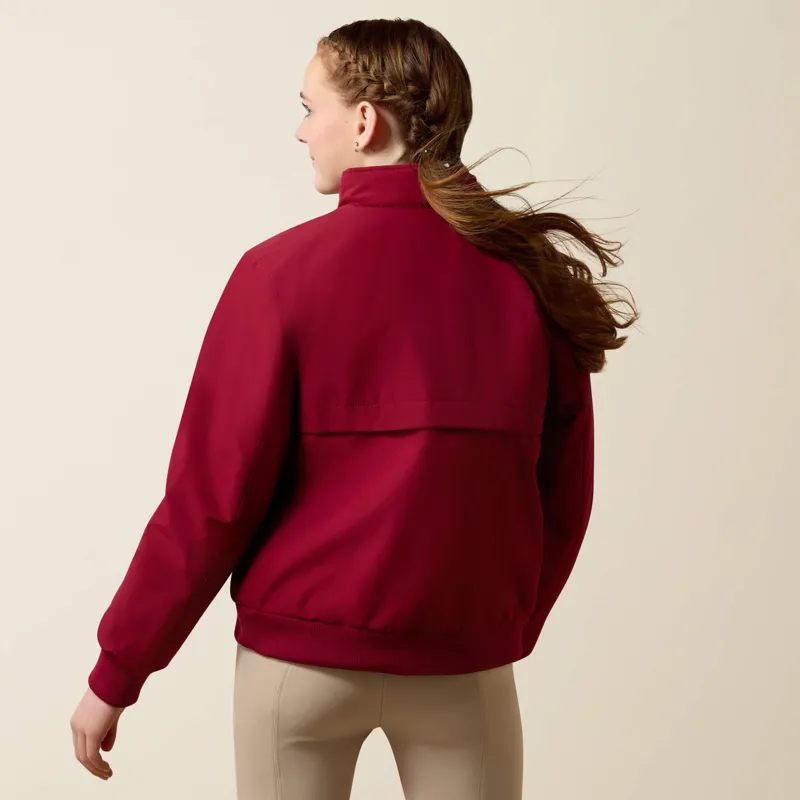 Ariat Stable 2.0 Youth Insulated Jacket in Beet Red-3