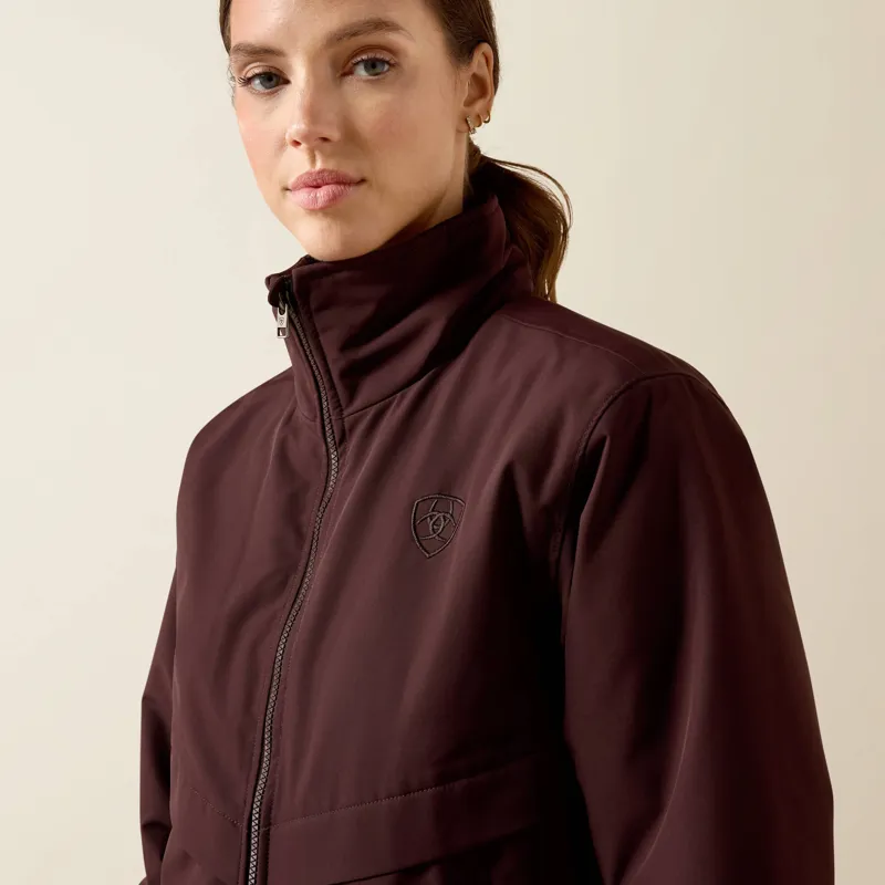 Ariat Stable 2.0 Insulated Jacket Ladies in Chocolate Plum-4