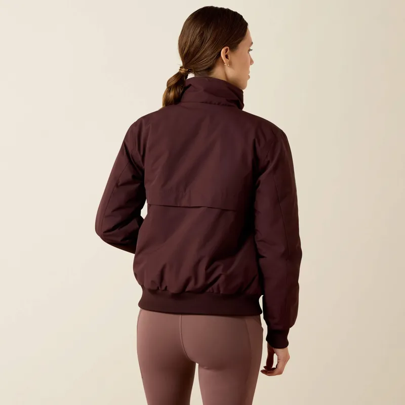 Ariat Stable 2.0 Insulated Jacket Ladies in Chocolate Plum-3