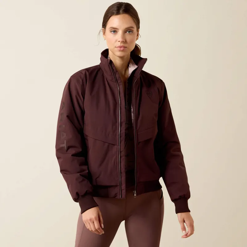 Ariat Stable 2.0 Insulated Jacket Ladies in Chocolate Plum