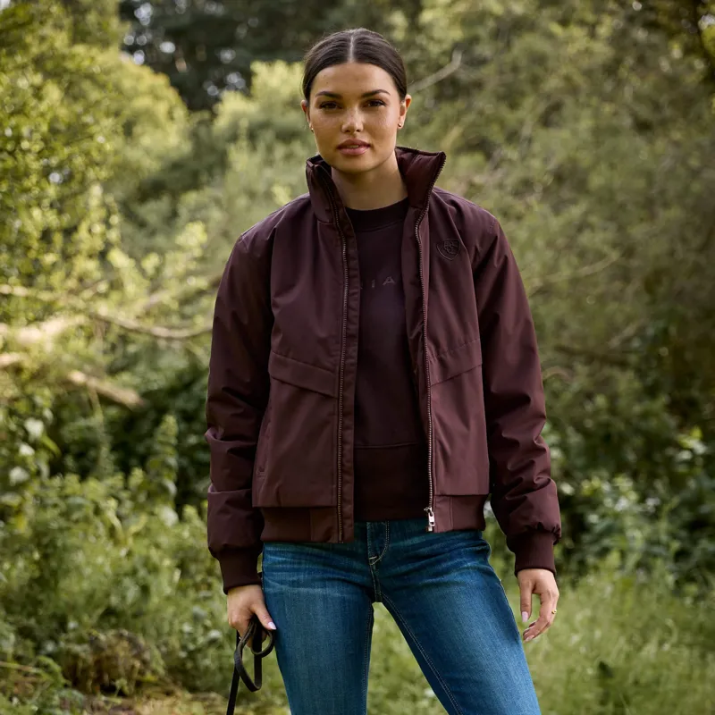 Ariat Stable 2.0 Insulated Jacket Ladies in Chocolate Plum-7