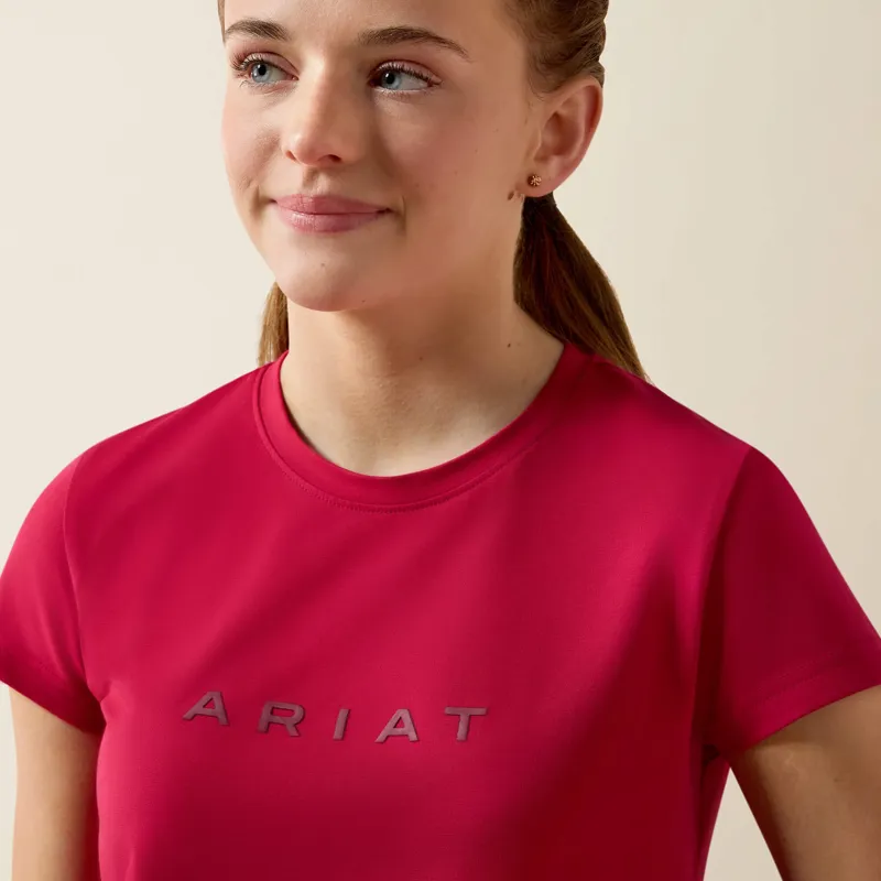 Ariat The Logo Youth T-Shirt in Granita-2