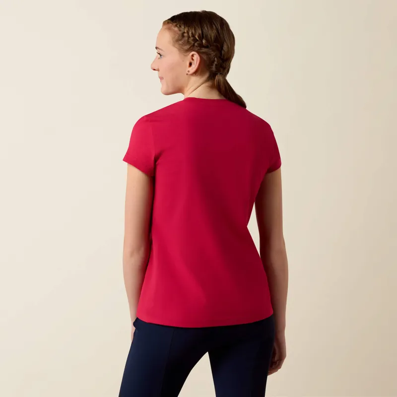 Ariat The Logo Youth T-Shirt in Granita-1