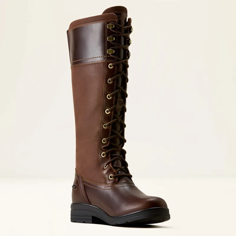 Ariat Wythburn Waterproof Boot Ladies in Tobacco Brown-3