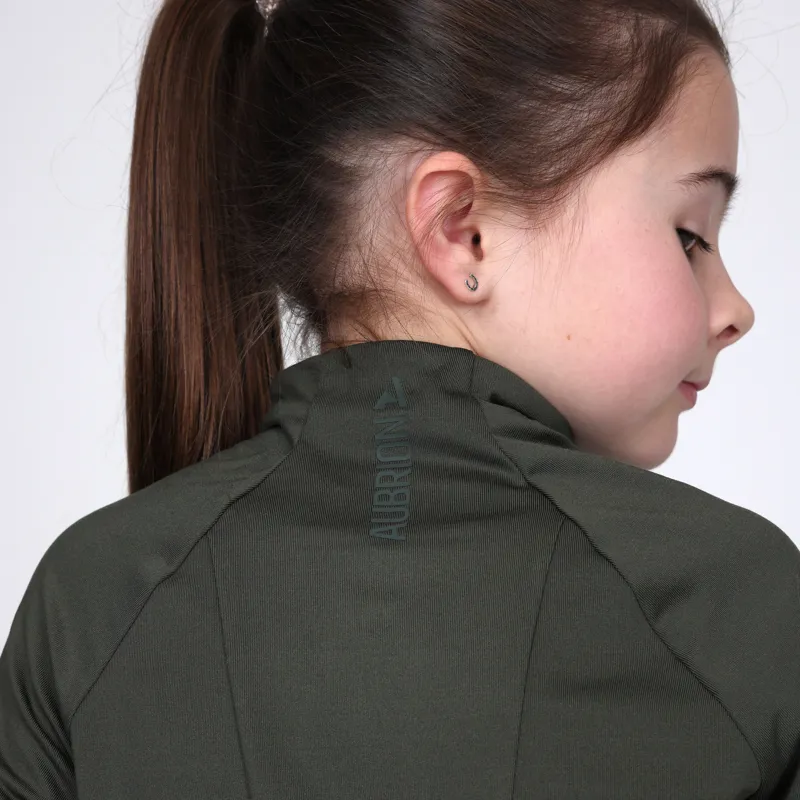 Aubrion React Winter Young Rider Base Layer - Khaki-3