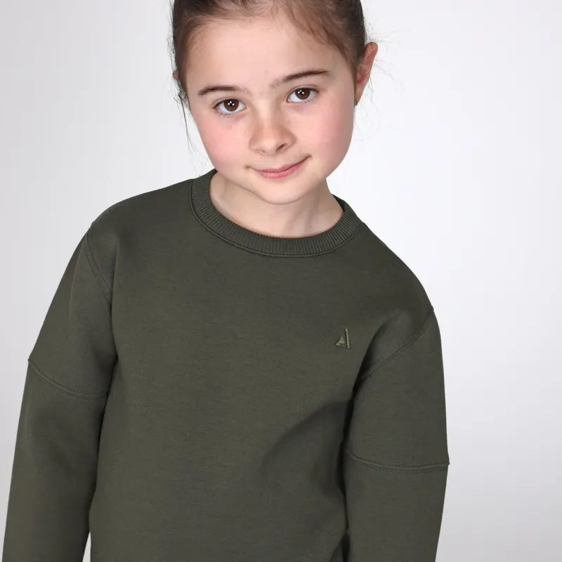 Aubrion React Young Rider Sweatshirt - Khaki-3