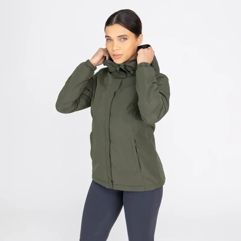 Aubrion React Thermal Waterproof Coat Ladies in Khaki-5