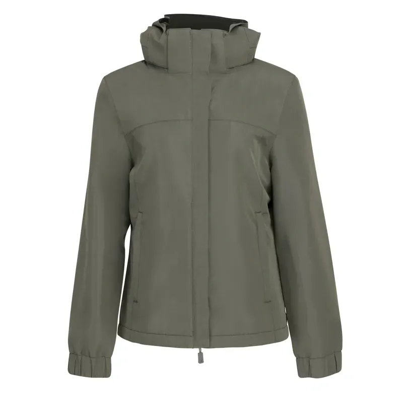 Aubrion React Thermal Waterproof Coat Young Rider in Khaki-2