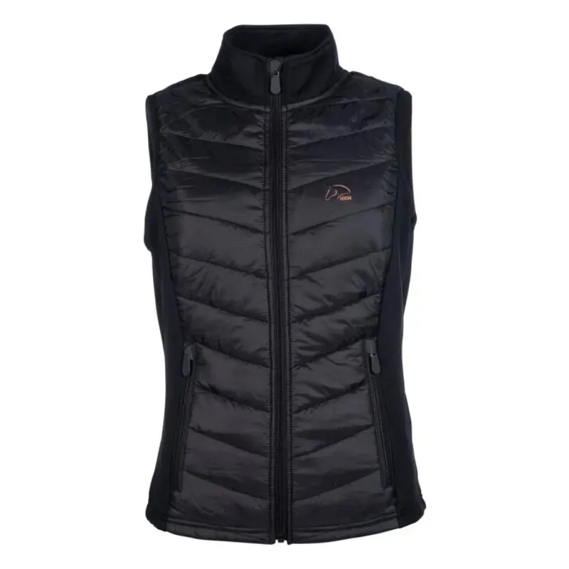 HKM Basel Junior Gilet in Black and Rose Gold-1