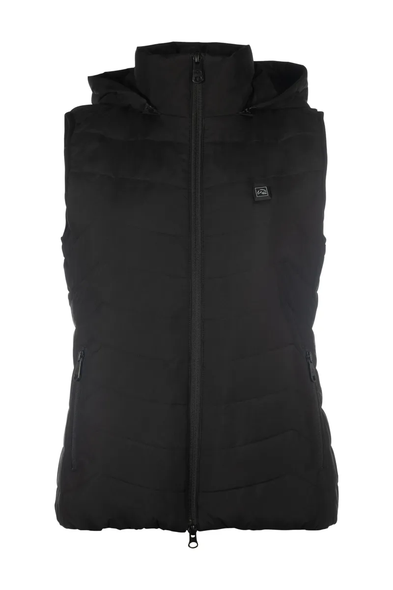 HKM High Temperature Heating Gilet in Black
