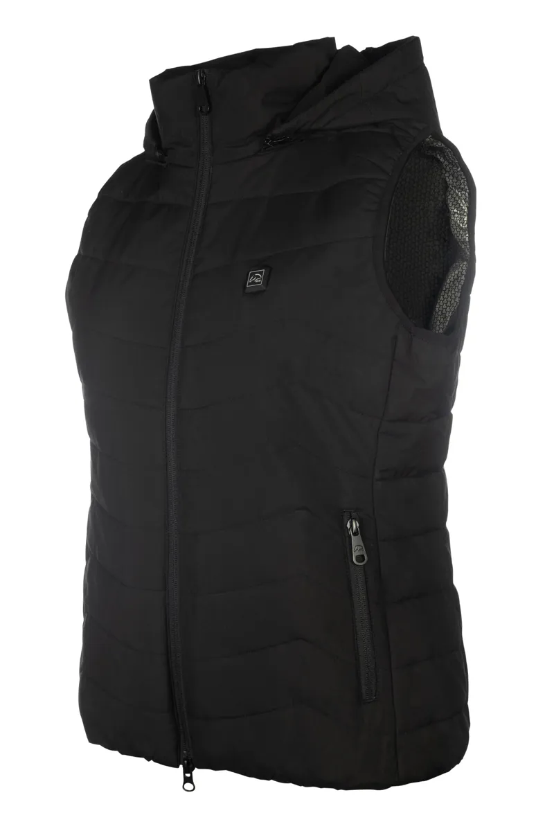HKM High Temperature Heating Gilet in Black-2