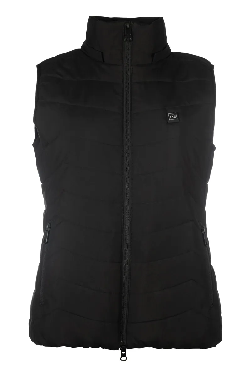 HKM High Temperature Heating Gilet in Black-4