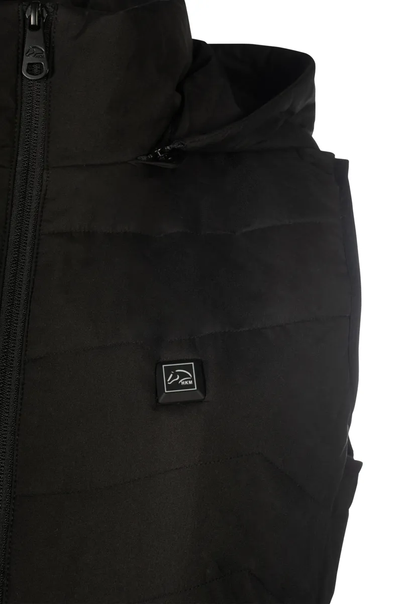HKM High Temperature Heating Gilet in Black-6