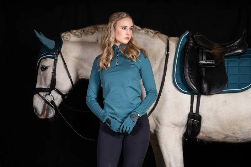HKM Supersoft II Base Layer Ladies in Petrol-3