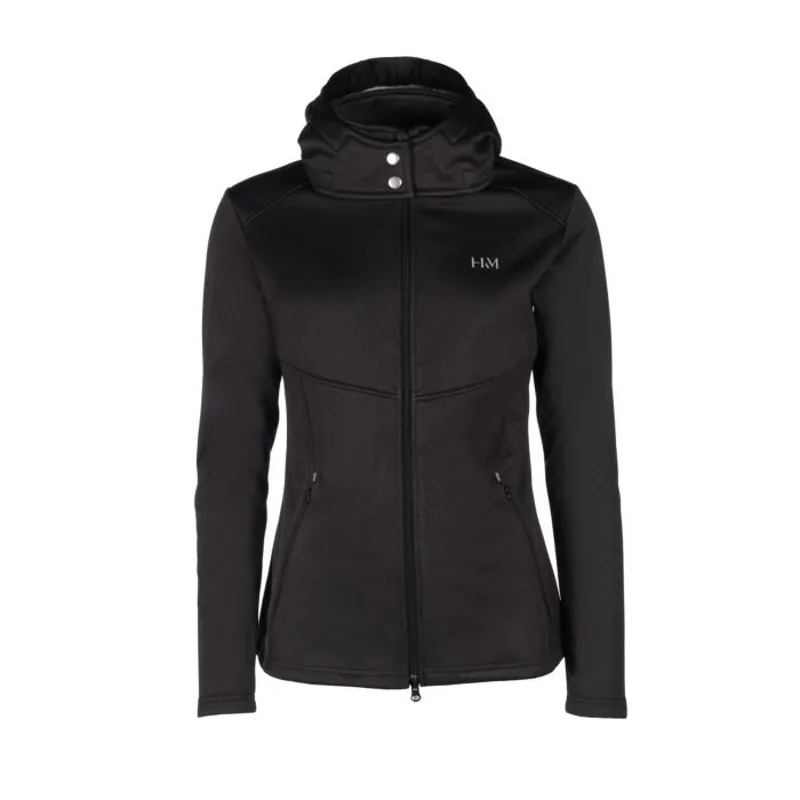 HKM Agnes Softshell Jacket Ladies in Black-5