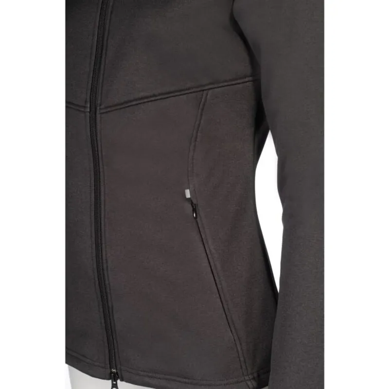 HKM Agnes Softshell Jacket Ladies in Black-3