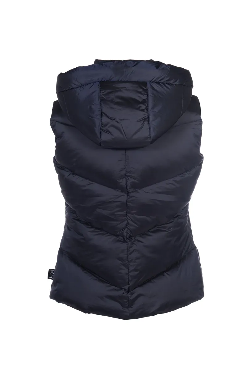 HKM Heavy Riding Vest Ladies in Deep Blue-3
