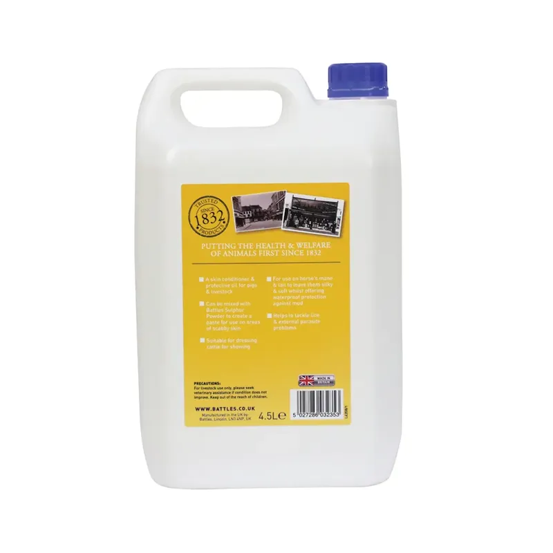 Battles Pig Oil 4.5 Litres-1
