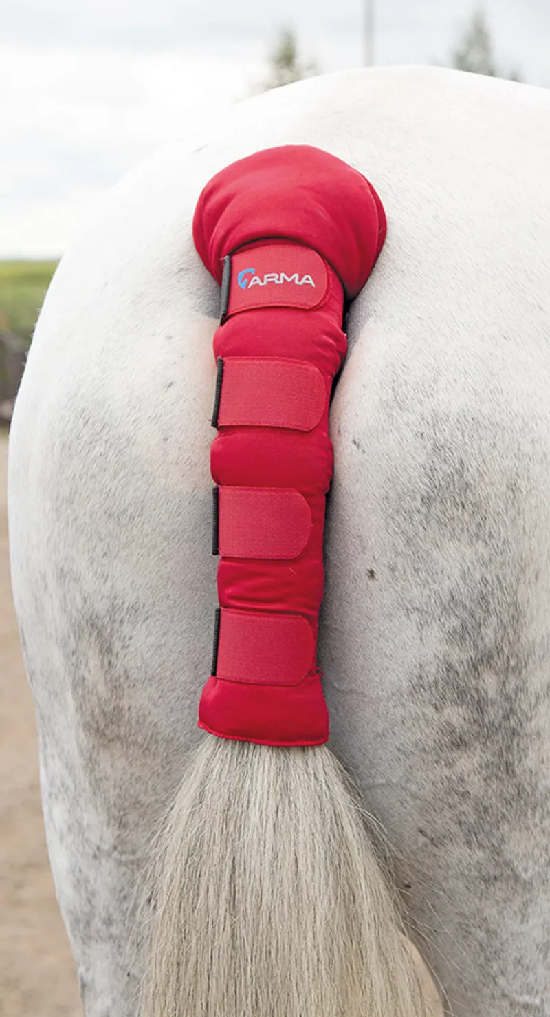 ARMA Padded Tail Guard in Red