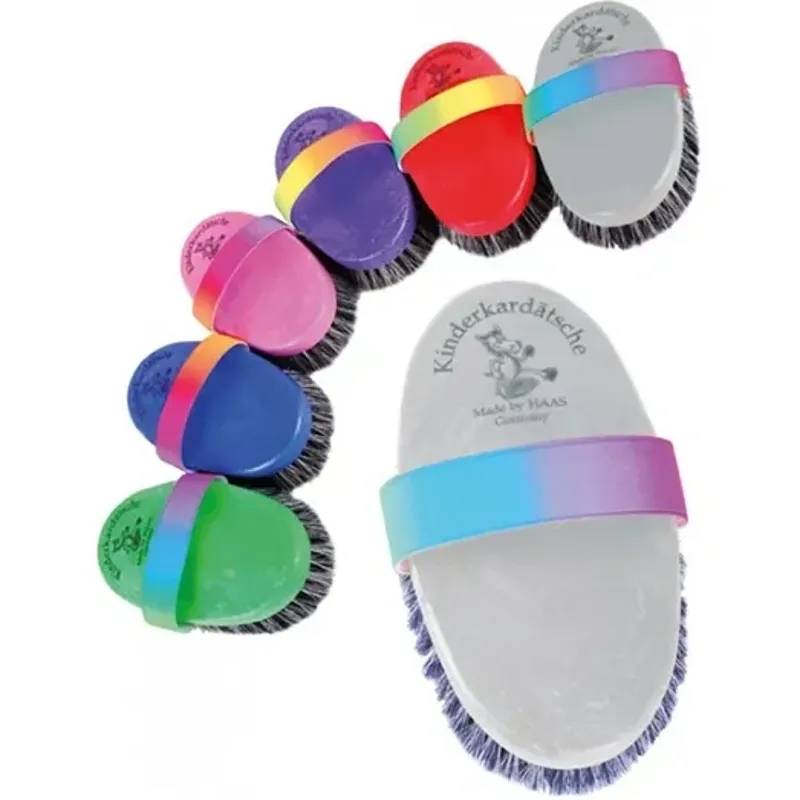 Haas Kinderkardatsche Brush in Pink