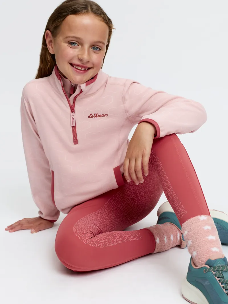 LeMieux Mini Maggie Heart Fleece in Petal