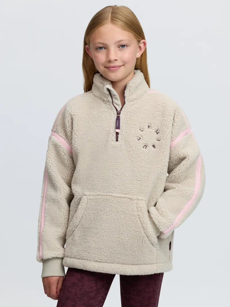 LeMieux Jody Teddy Fleece Young Rider in Stone