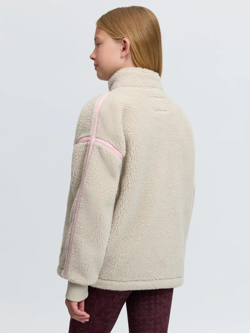 LeMieux Jody Teddy Fleece Young Rider in Stone-1