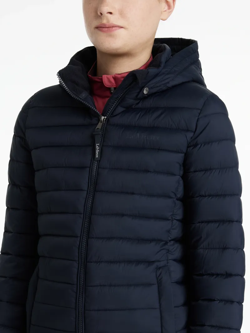 LeMieux Ruby Puffer Jacket Young Rider in Navy-2