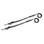 Shires Nylon Web Side Reins in Black