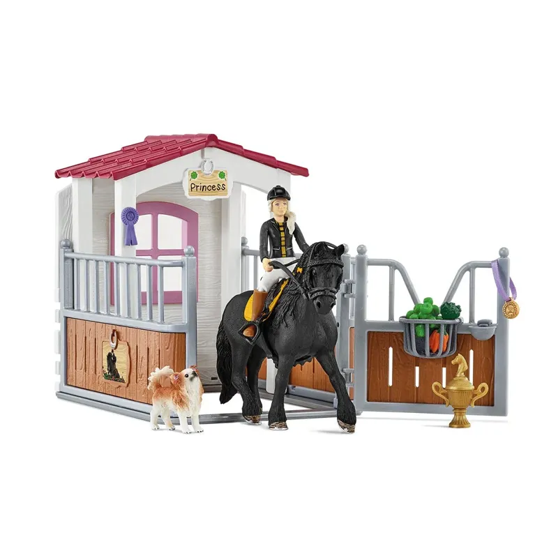 Schleich Horse Box Tori and Princess Set-1