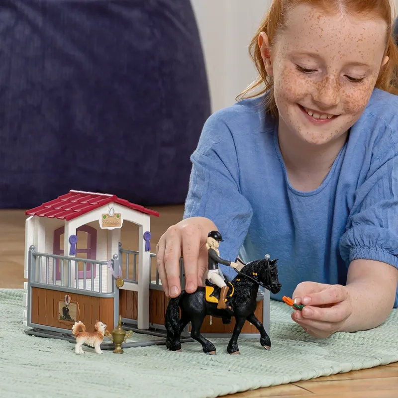 Schleich Horse Box Tori and Princess Set-9