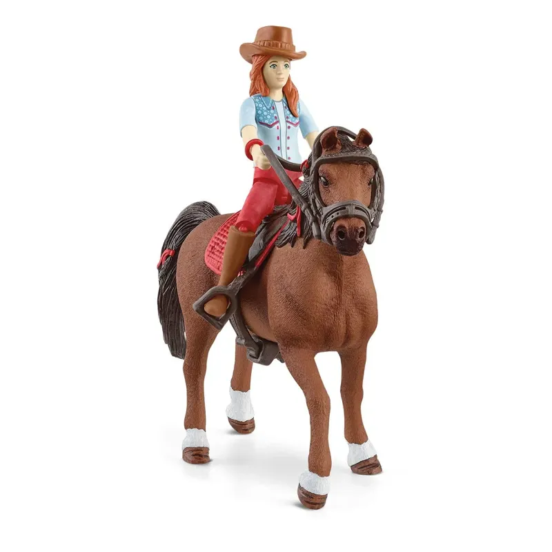 Schleich Horse Club Hannah and Cayenne Set-1