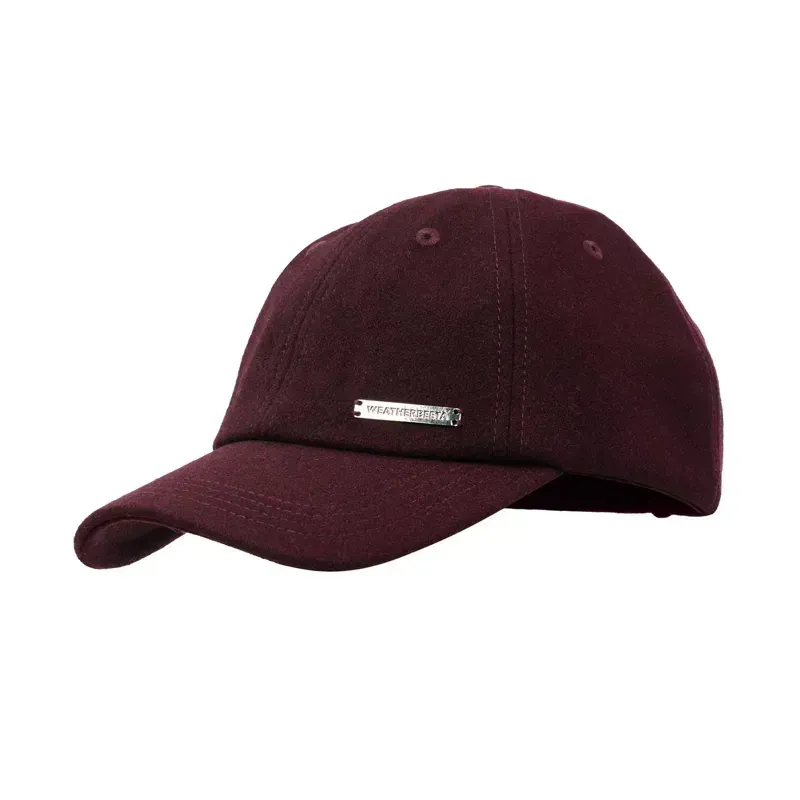 Weatherbeeta Performance Melton Wool Cap in Blackberry Marle-1