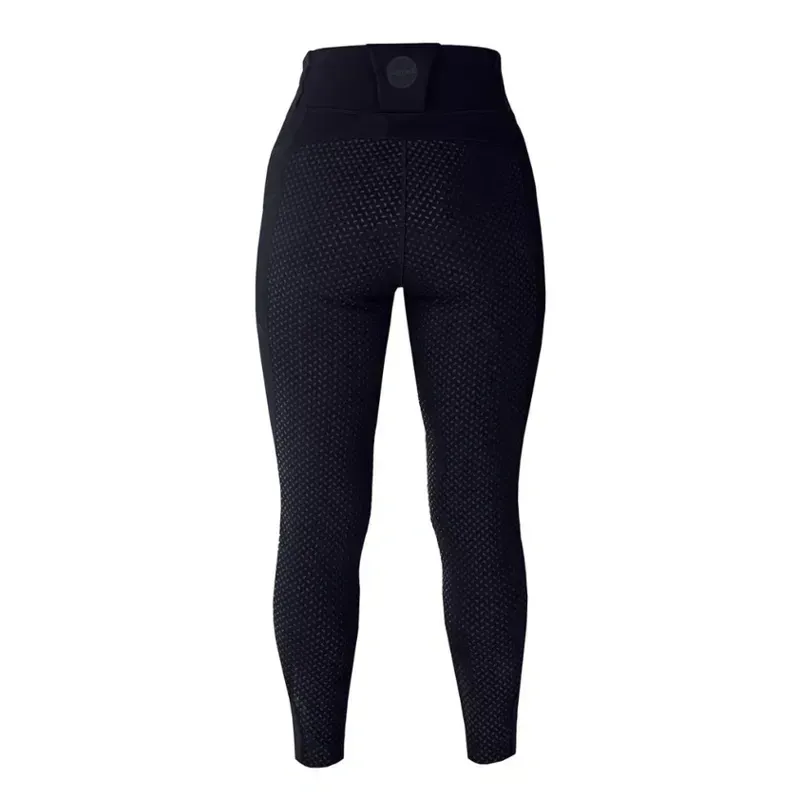 Equetech Luxe Thermal Winter Pull-On Breeches Ladies in Navy-6