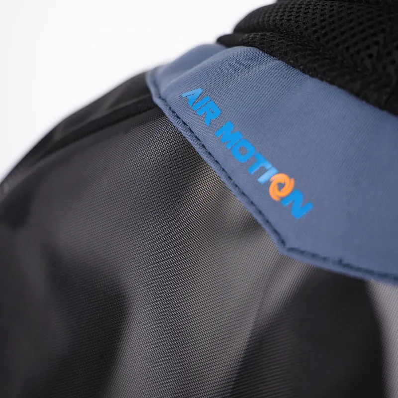 Shires FlyGuard Pro Air Motion Fly Mask with Ears and Nose - Blue-2