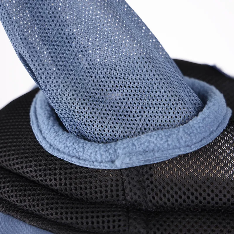 Shires FlyGuard Pro Air Motion Fly Mask with Ears and Nose - Blue-3